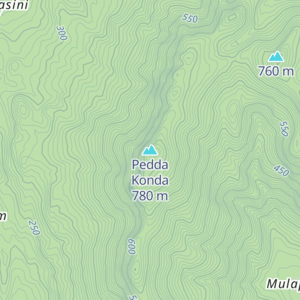 Map of Pedda Konda