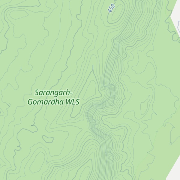 Map of Sonaghāti Dongar