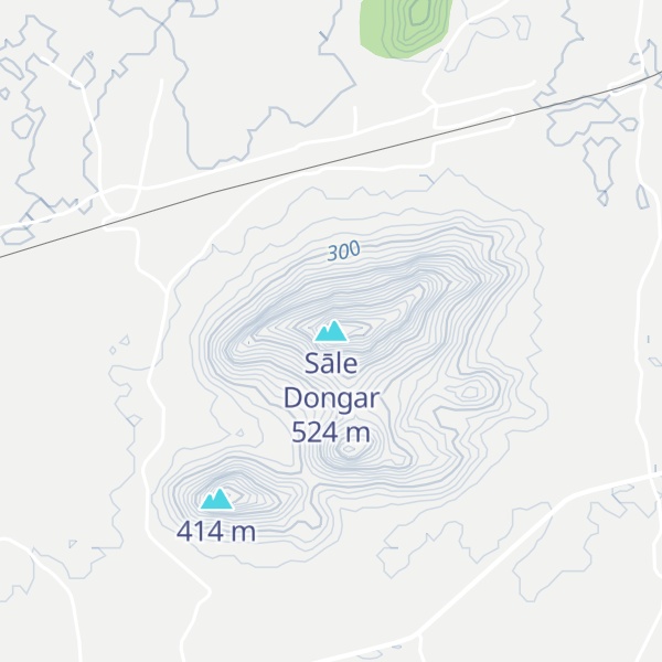 Map of Sāle Dongar