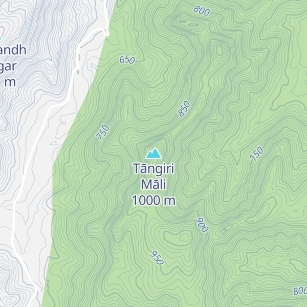 Map of Tāngiri Māli