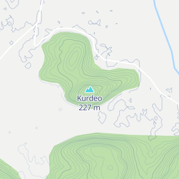 Map of Kurdeo