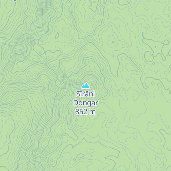 Map of Sīrāni Dongar
