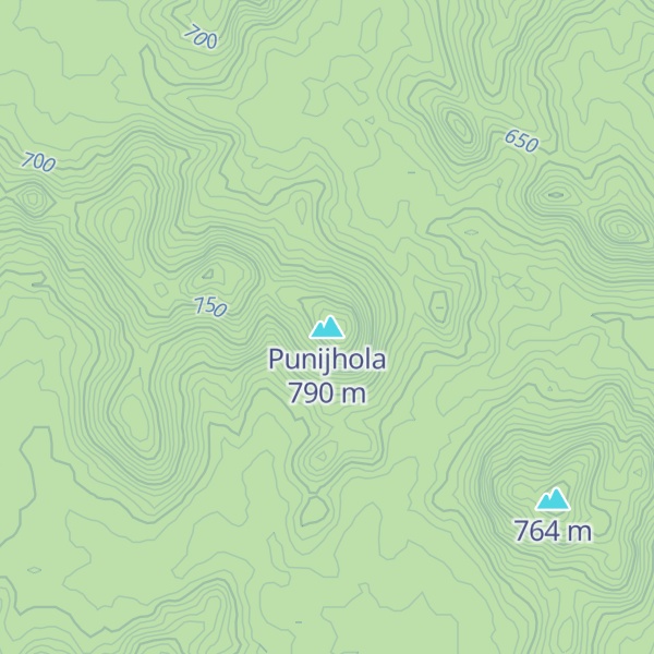 Map of Punijhola