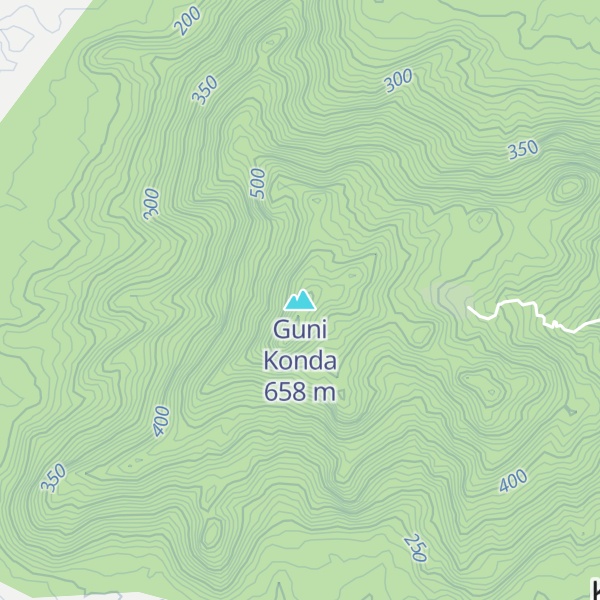 Map of Guni Konda
