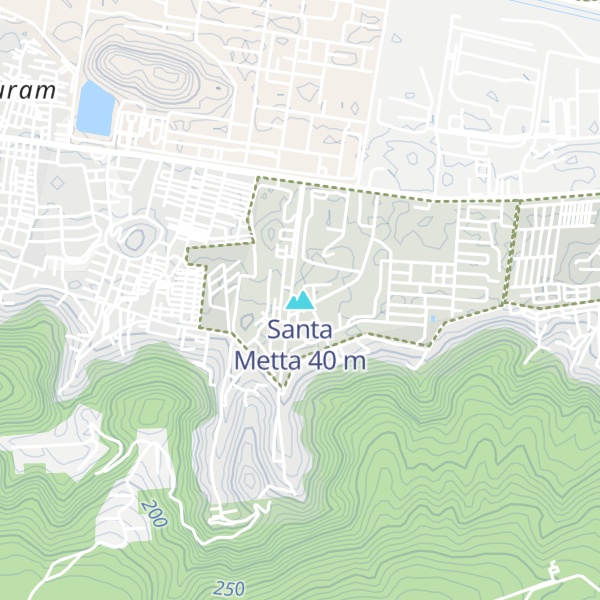 Map of Santa Metta