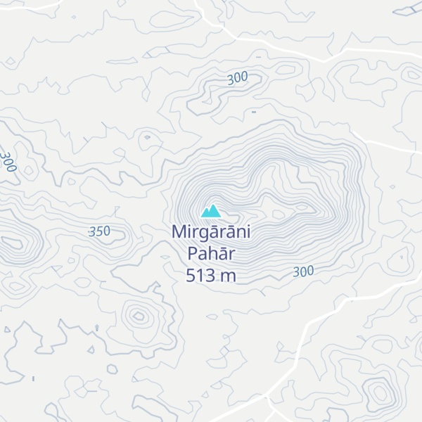 Map of Mirgārāni Pahār