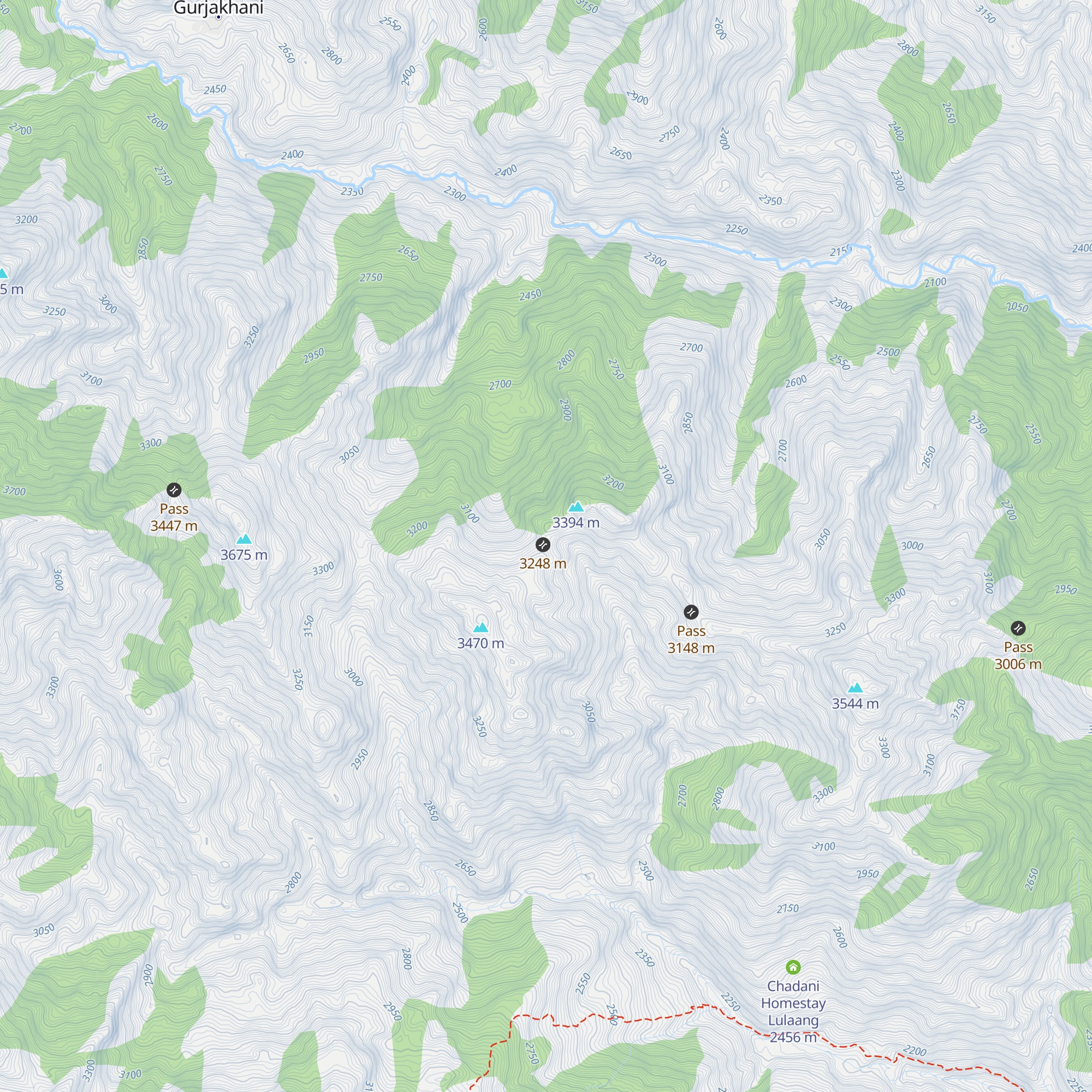 Deurali Hotel map