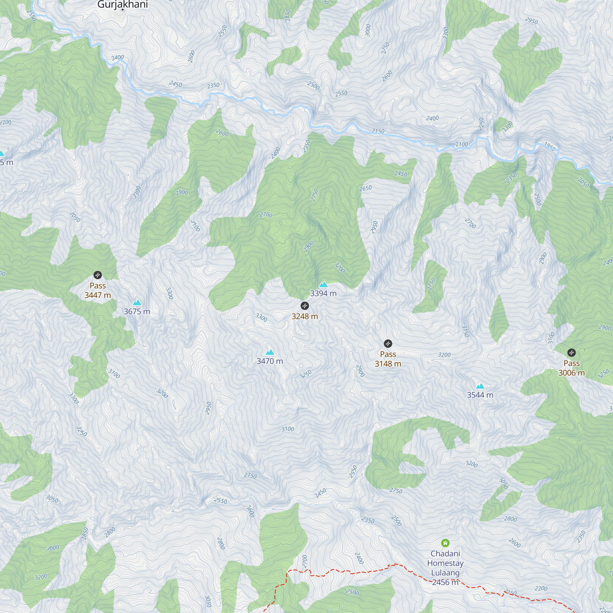Deurali Hotel map