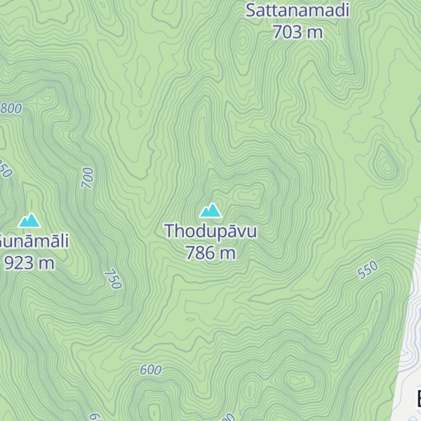 Map of Thodupāvu