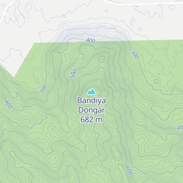 Map of Bandiya Dongar