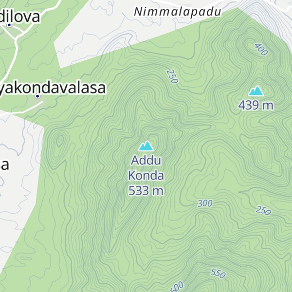 Map of Addu Konda