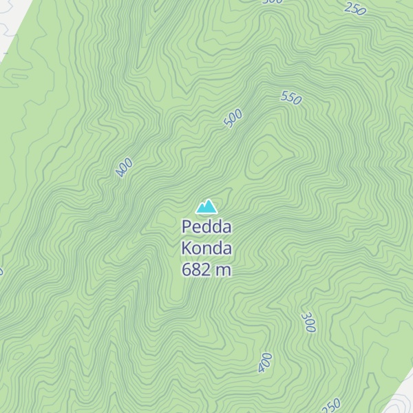 Map of Pedda Konda