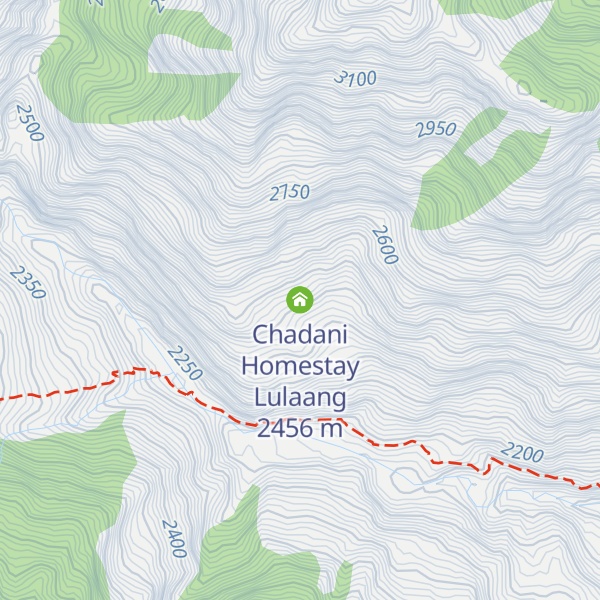 Map of Chadani Homestay Lulaang