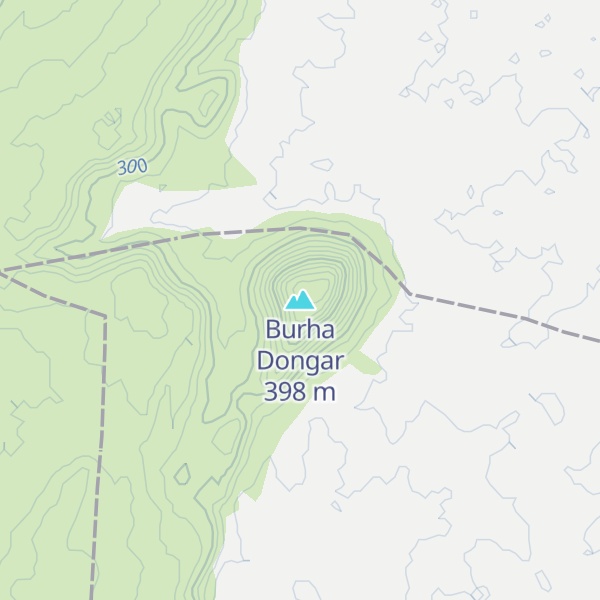 Map of Burha Dongar