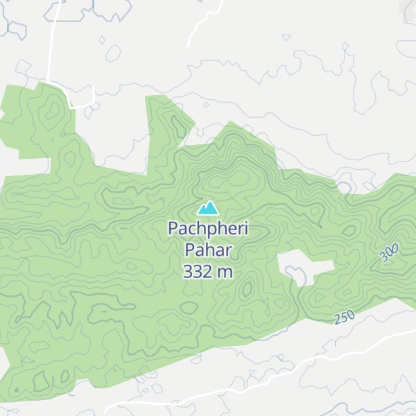 Map of Pachpheri Pahar