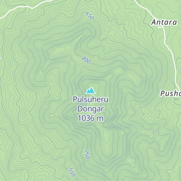 Map of Pulsuheru Dongar