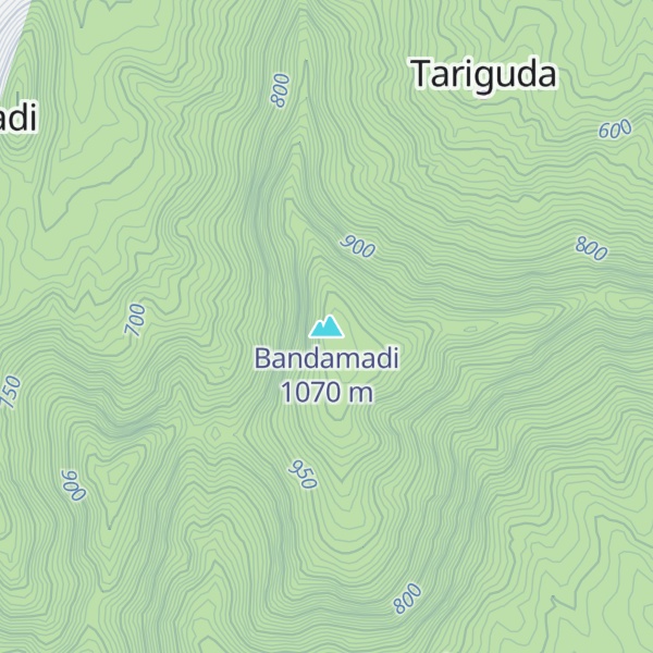 Map of Bandamadi