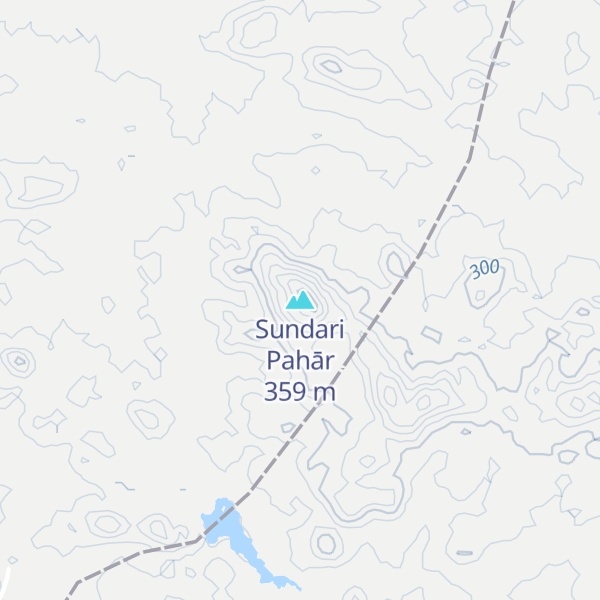 Map of Sundari Pahār