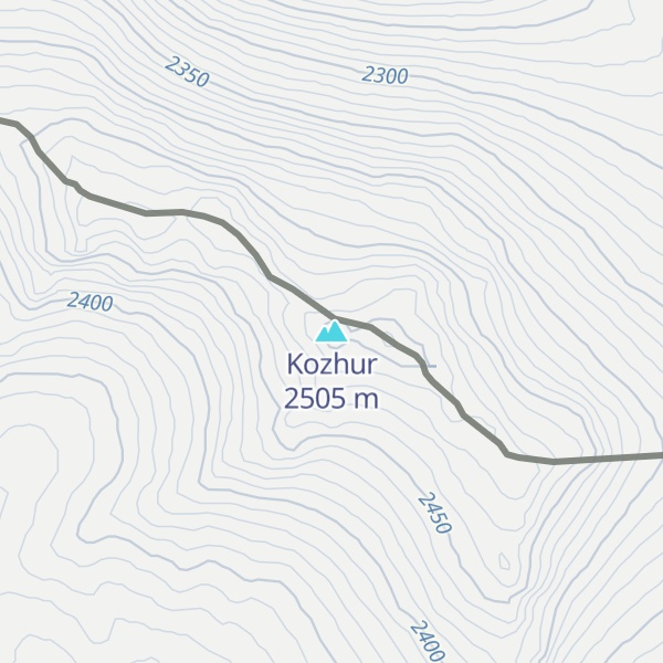 Map of Kozhur
