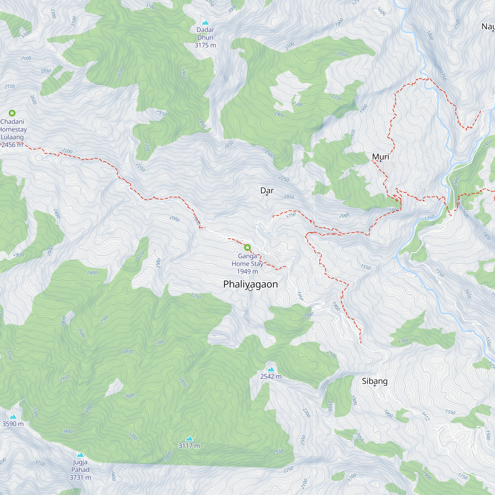 Ganga Home Stay map