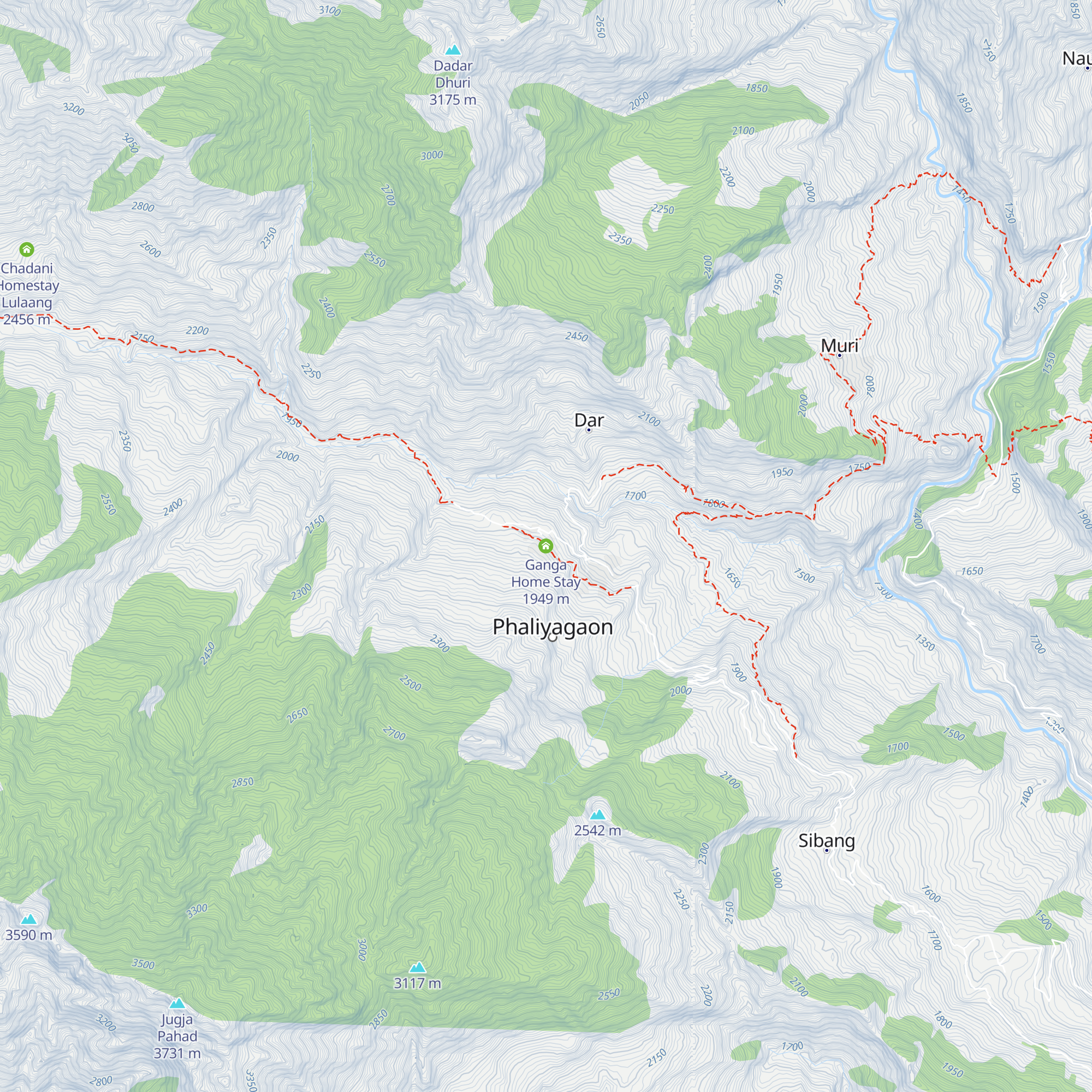 Ganga Home Stay map
