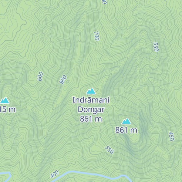 Map of Indrāmani Dongar