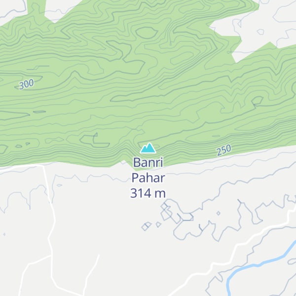 Map of Banri Pahar