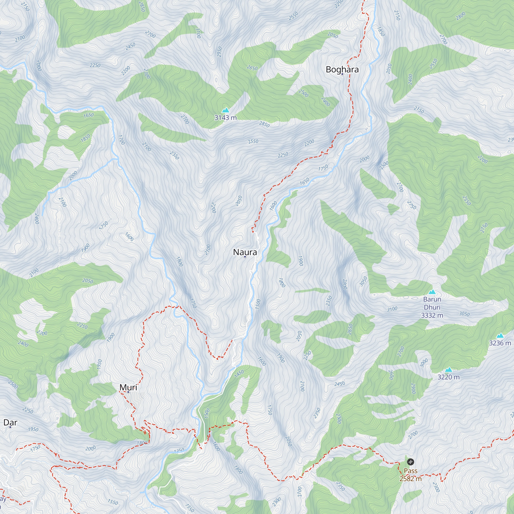 Naura homestay map
