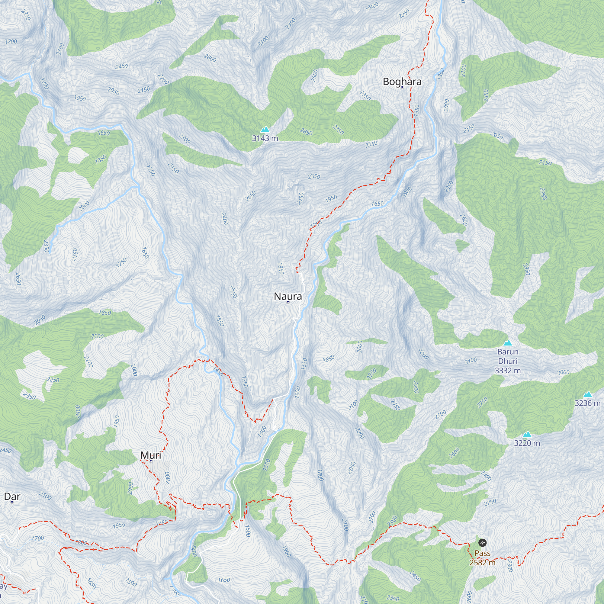 Naura homestay map