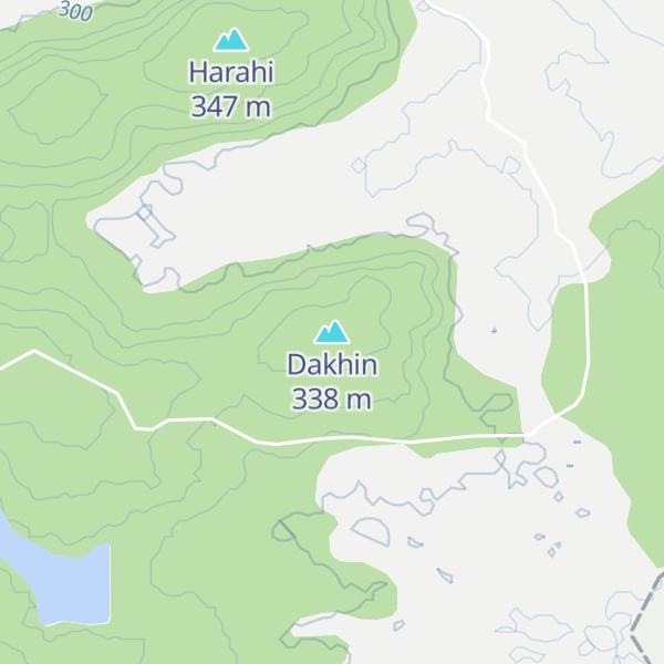 Map of Dakhin