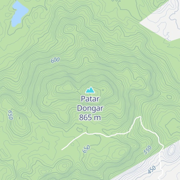 Map of Patar Dongar