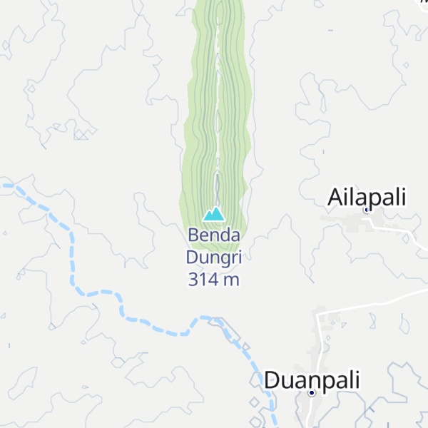 Map of Benda Dungri
