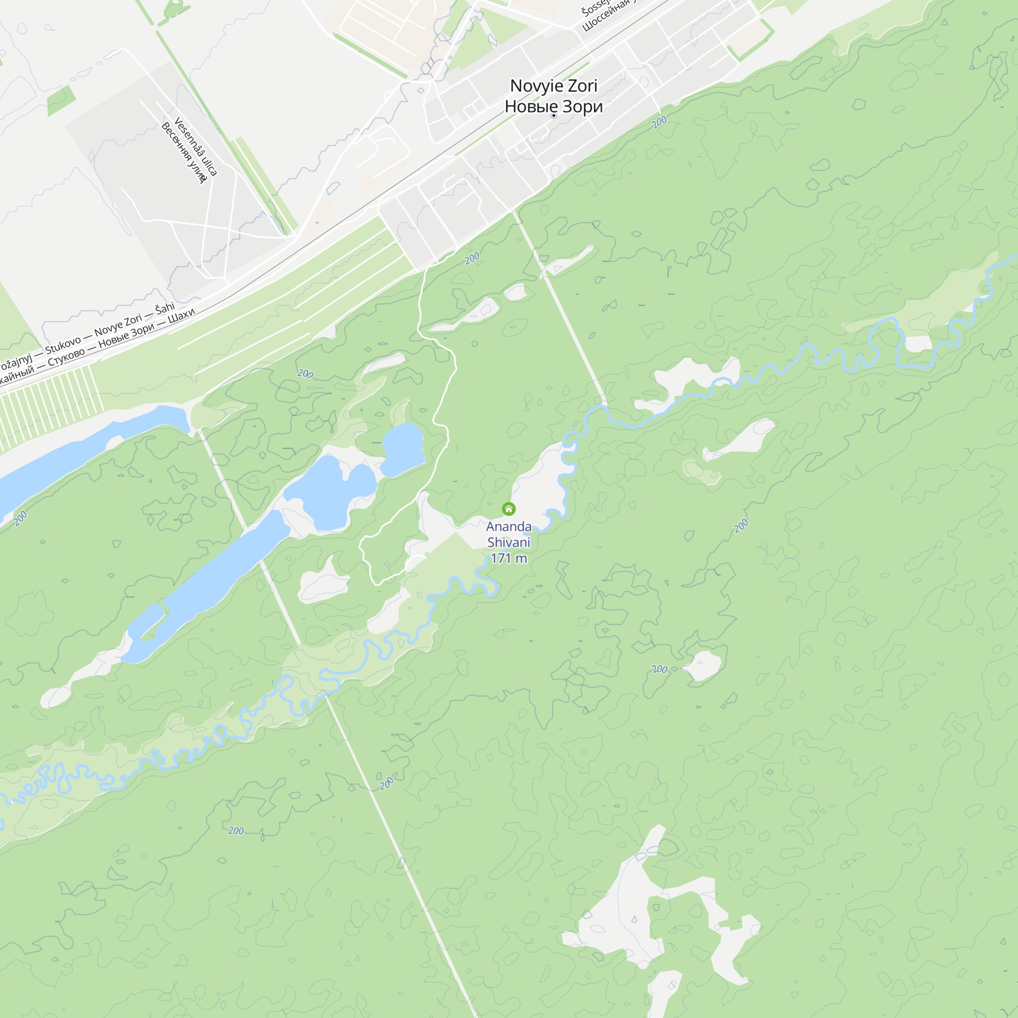 Ananda Shivani map