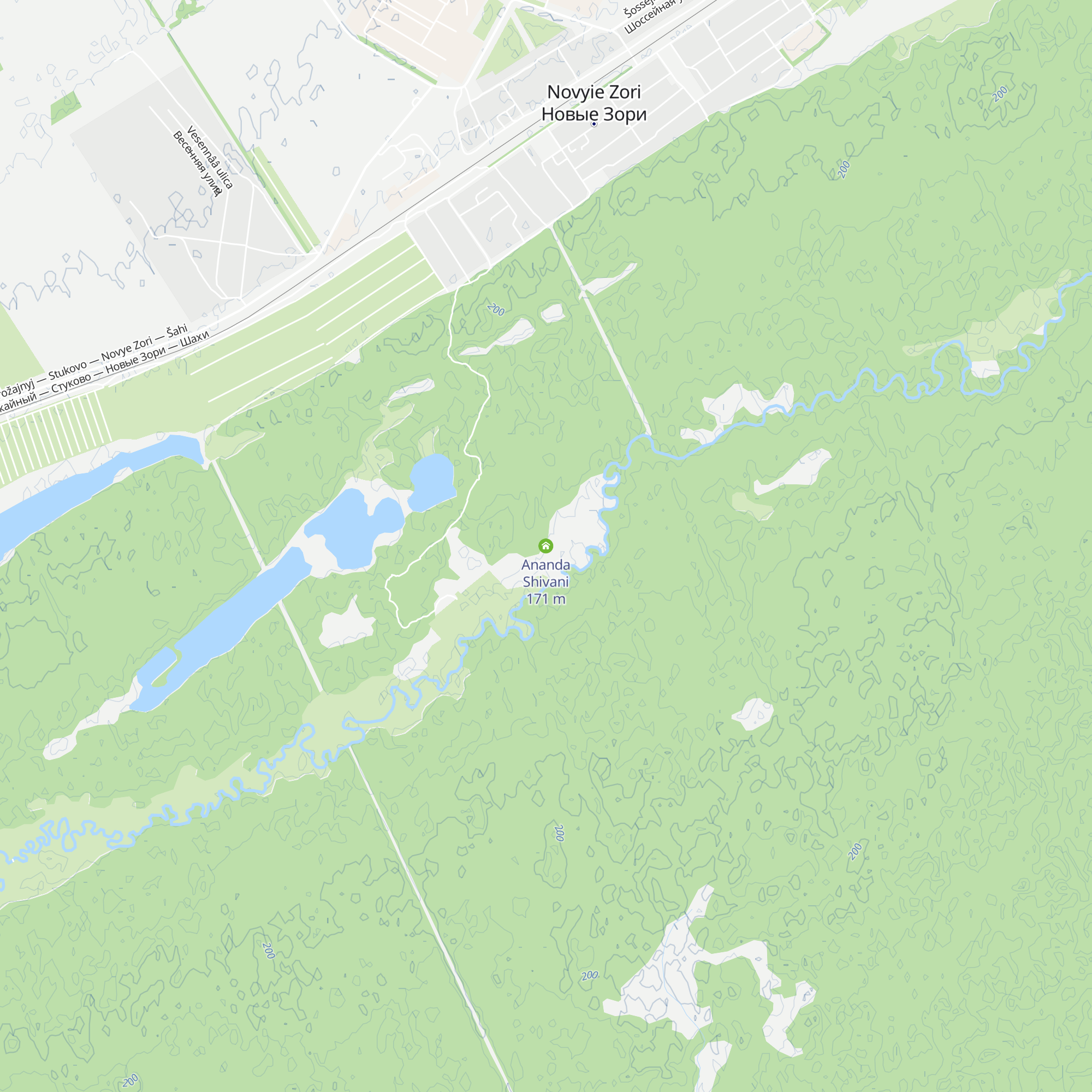 Ananda Shivani map
