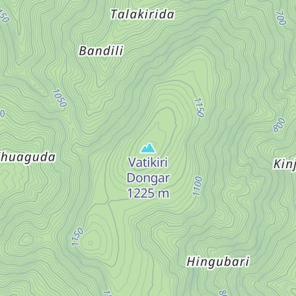 Map of Vatikiri Dongar