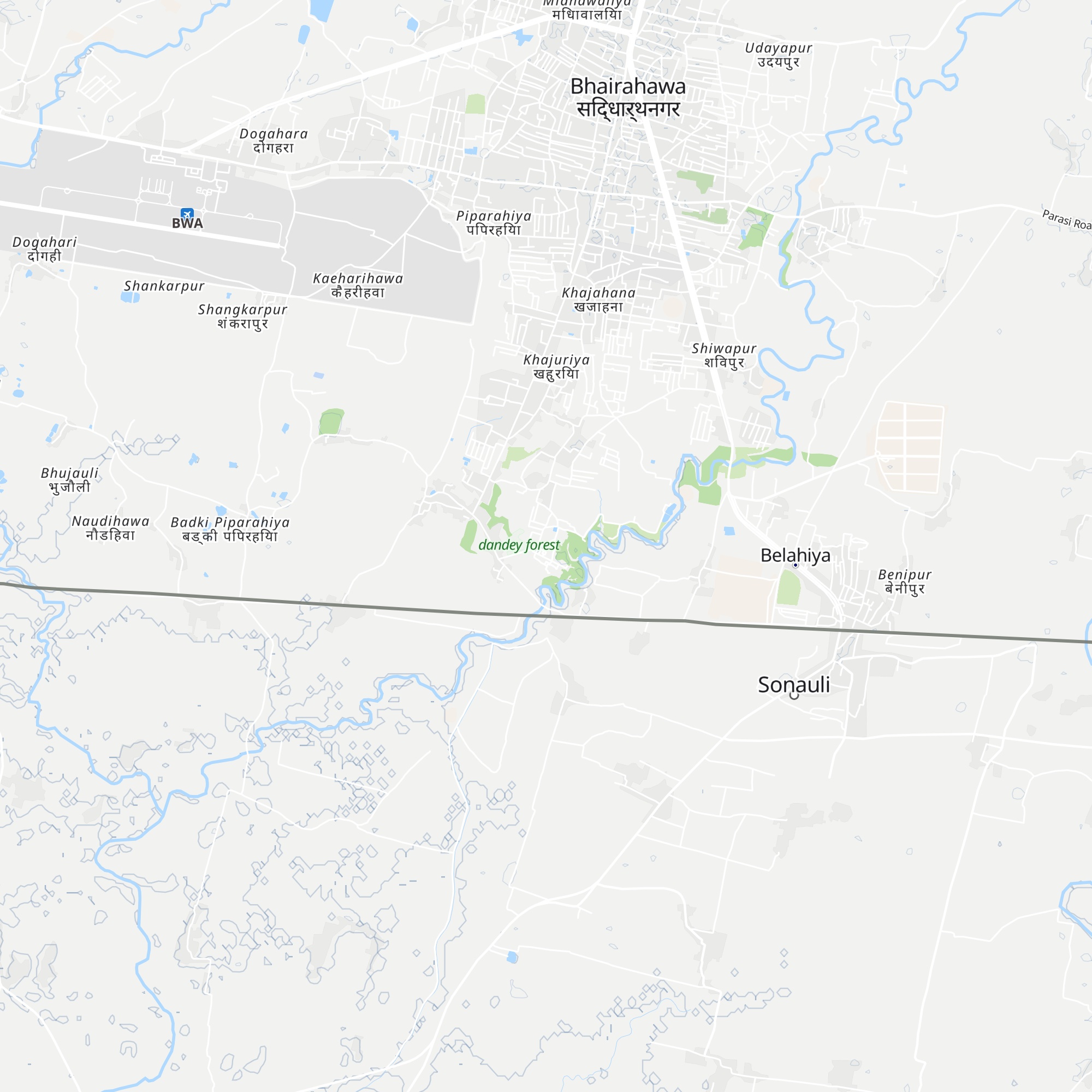 Staff house map