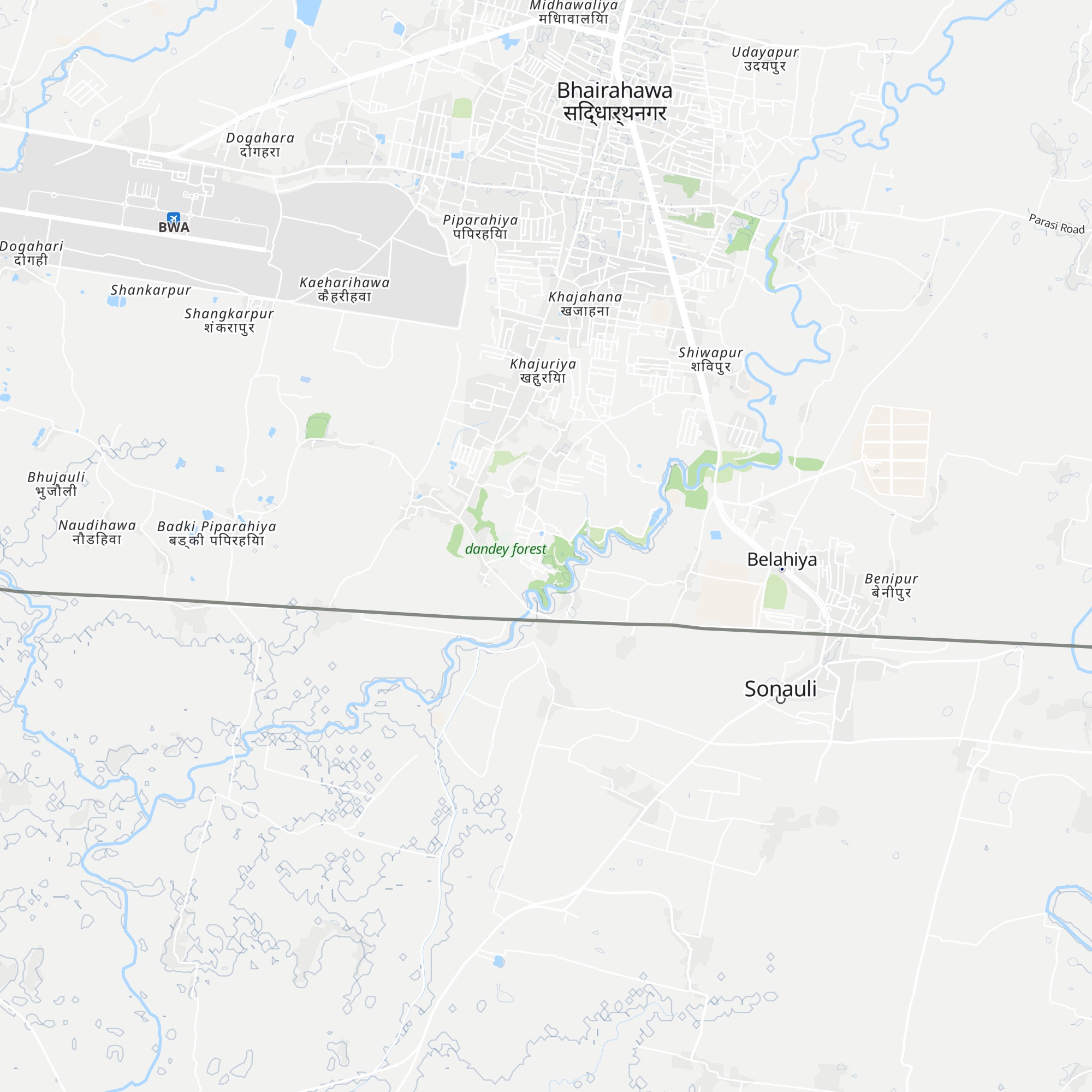 Staff house map