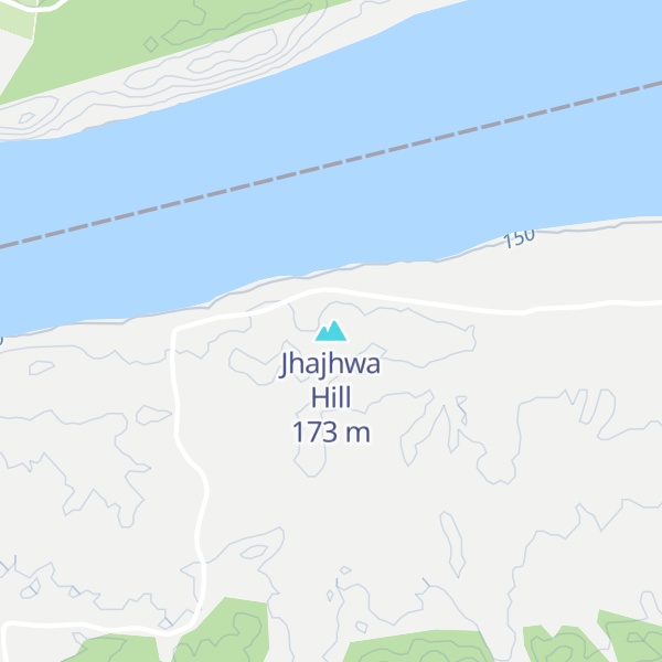 Map of Jhajhwa Hill