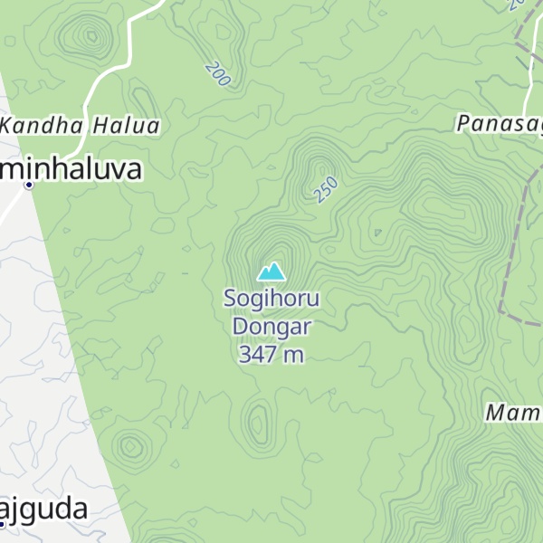 Map of Sogihoru Dongar