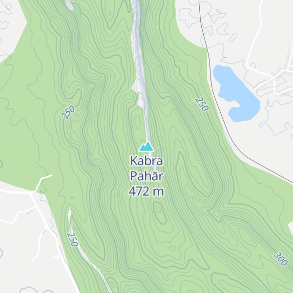 Map of Kabra Pahār