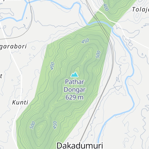Map of Pathar Dongar