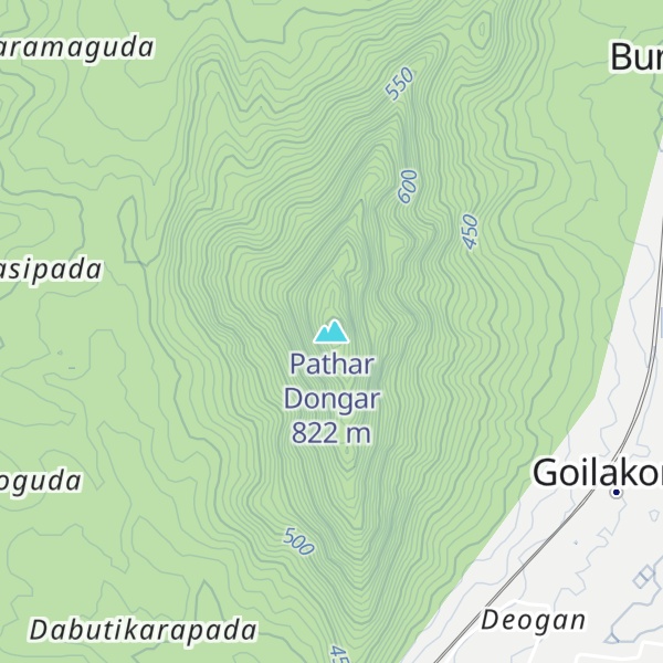 Map of Pathar Dongar