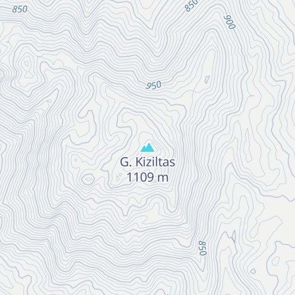 Map of G. Kiziltas