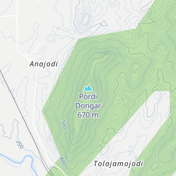 Map of Pordi Dongar