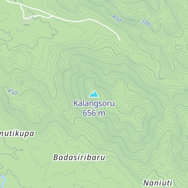 Map of Kalangsoru