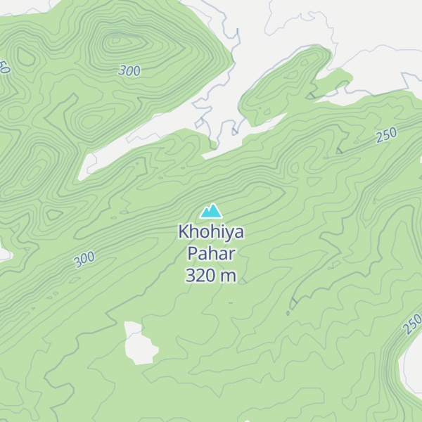 Map of Khohiya Pahar