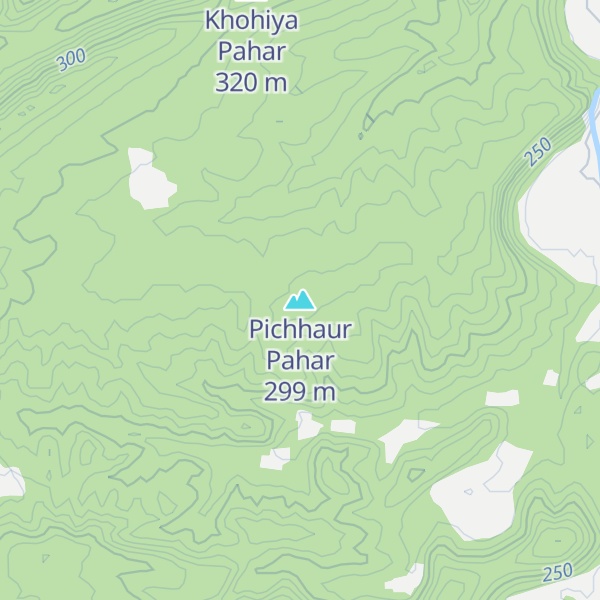Map of Pichhaur Pahar