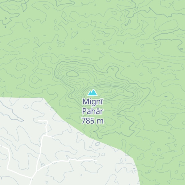 Map of Mignī Pahār