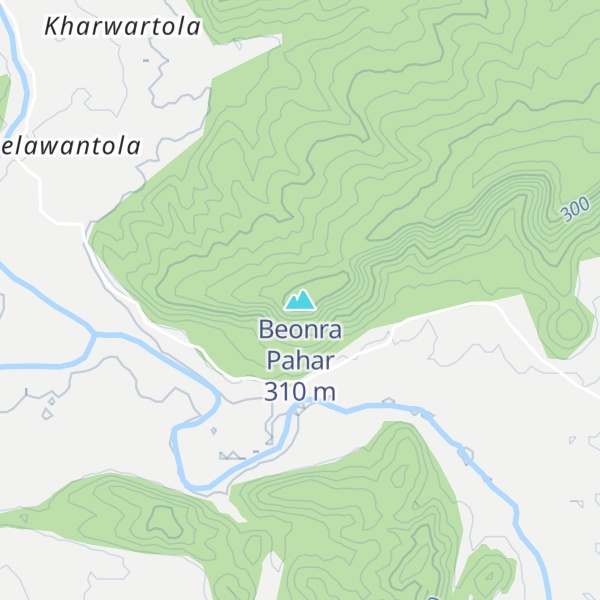 Map of Beonra Pahar