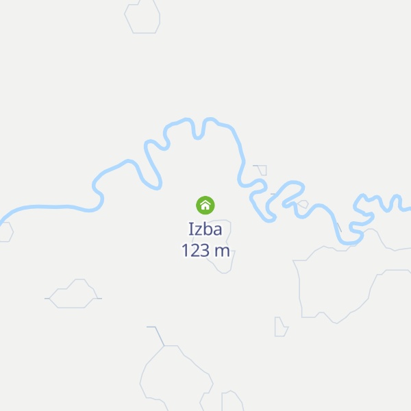 Map of Izba